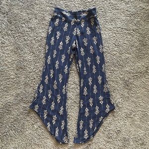 Free People printed soft pant